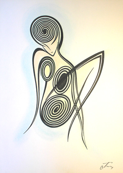 art of body lines and exhibitions of artists